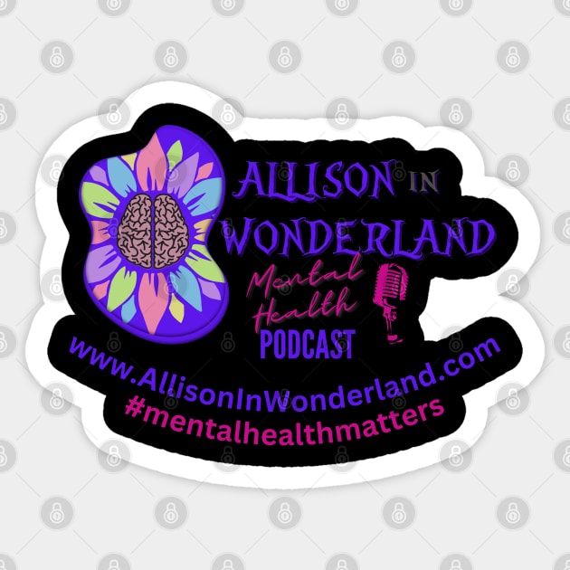 Mental Health Podcast Sticker by Alliz World